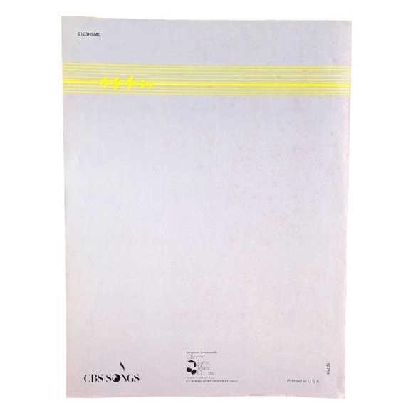 Heart Attack Olivia Newton-John Original Sheet Music 1982 Steve Kipner MCA Vocal - Picture 5 of 8